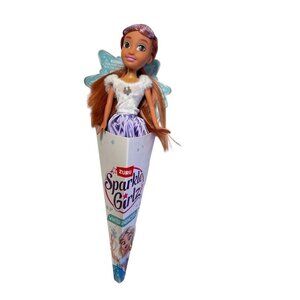 Zuru Sparkle Girlz Winter Princess Doll Ages 3+ w/ Purple Dress & Fur Accents